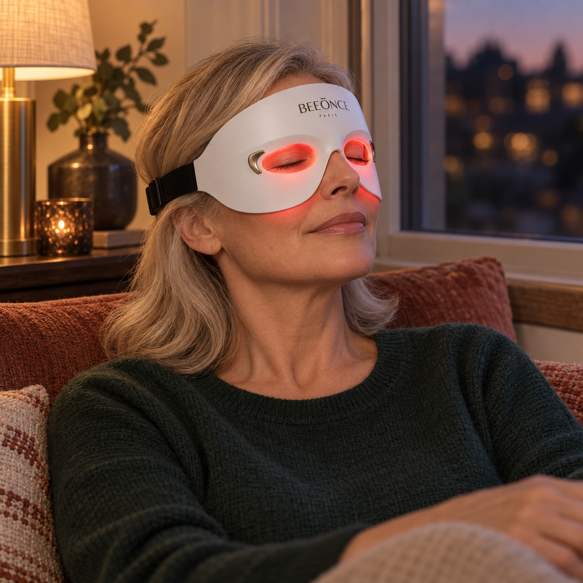 Beeonce™ 200-LED Eye Mask
