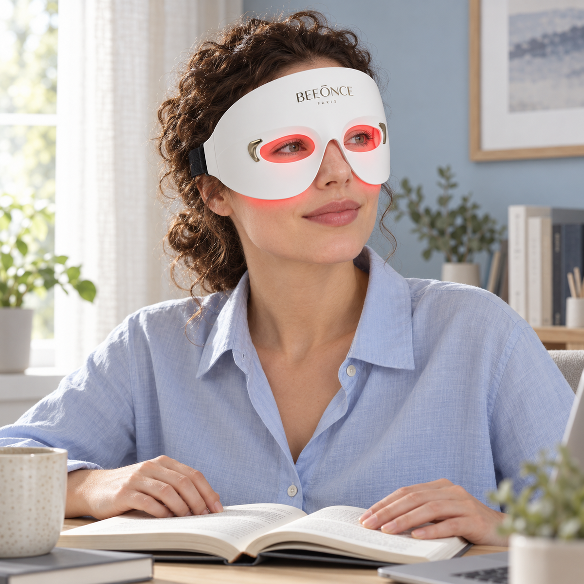 Beeonce™ 200-LED Eye Mask