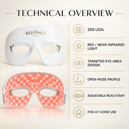 Beeonce™ 200-LED Eye Mask