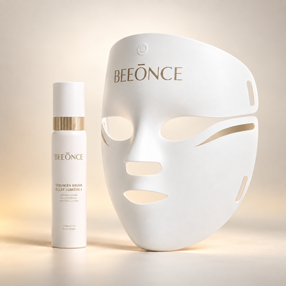 Beeonce™ 252-LED Face Mask & Radiance Mist Duo
