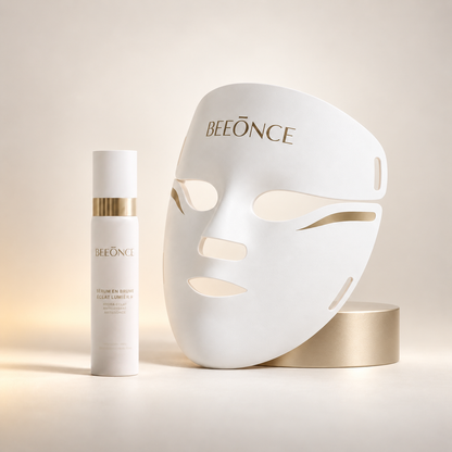 Beeonce™ 252-LED Face Mask & Radiance Mist Duo