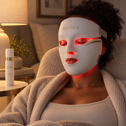 Beeonce™ 252-LED Face Mask & Radiance Mist Duo