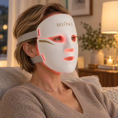 Beeonce™ 252-LED Red & Near-Infrared Face Mask