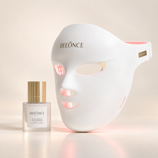 Beeonce™ 600-LED Face Mask & Clarifying Treatment Duo