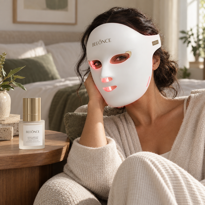 Beeonce™ 600-LED Face Mask & Clarifying Treatment Duo