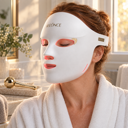 Beeonce™ 600-LED Face Mask & Cryo Cooling Sphere Duo