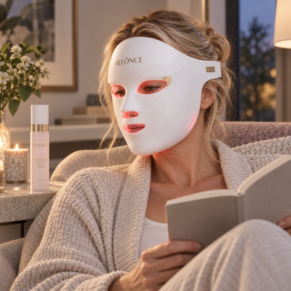 Beeonce™ 600-LED Face Mask & Radiance Mist Duo