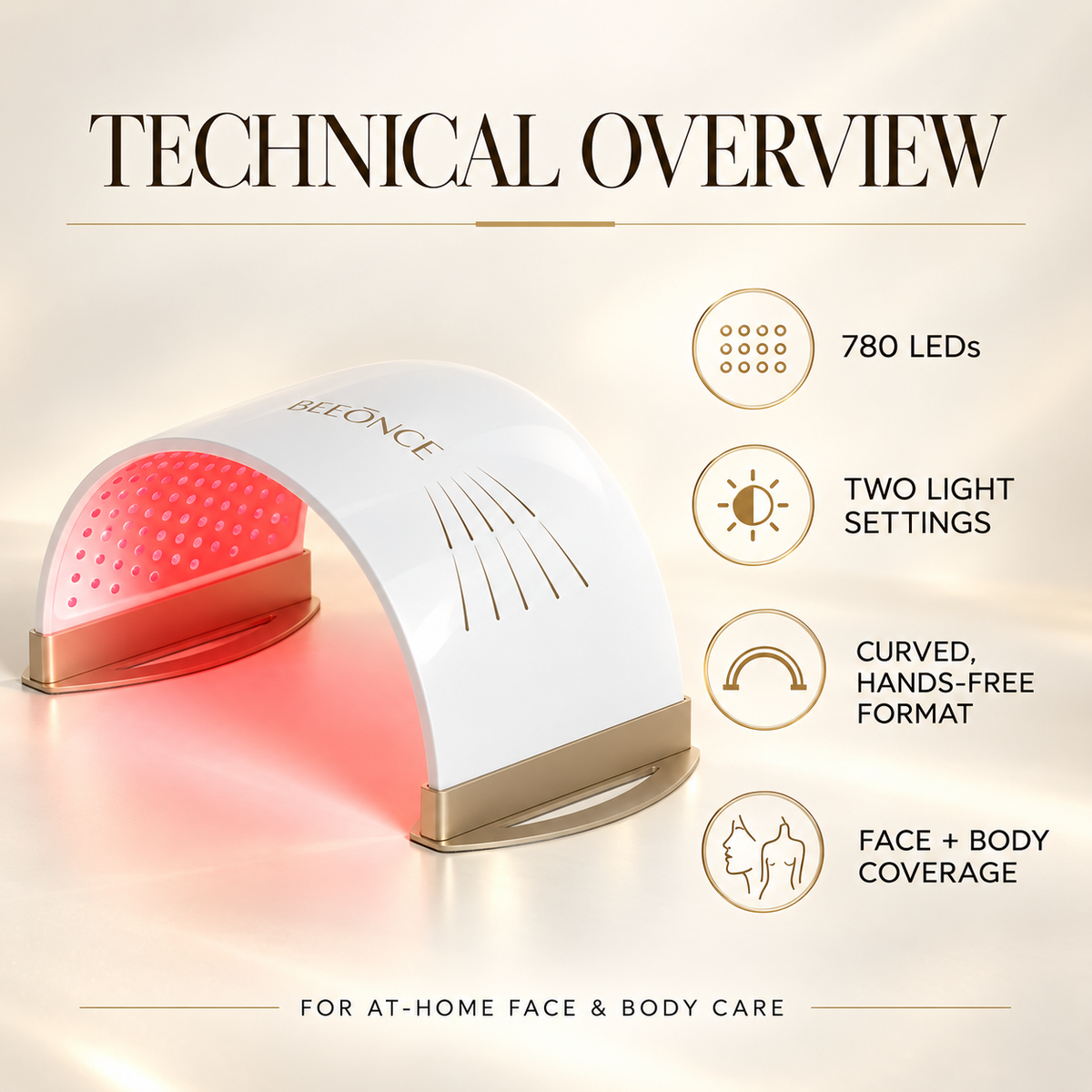 Beeonce™ 780-LED Face & Body Care Dome